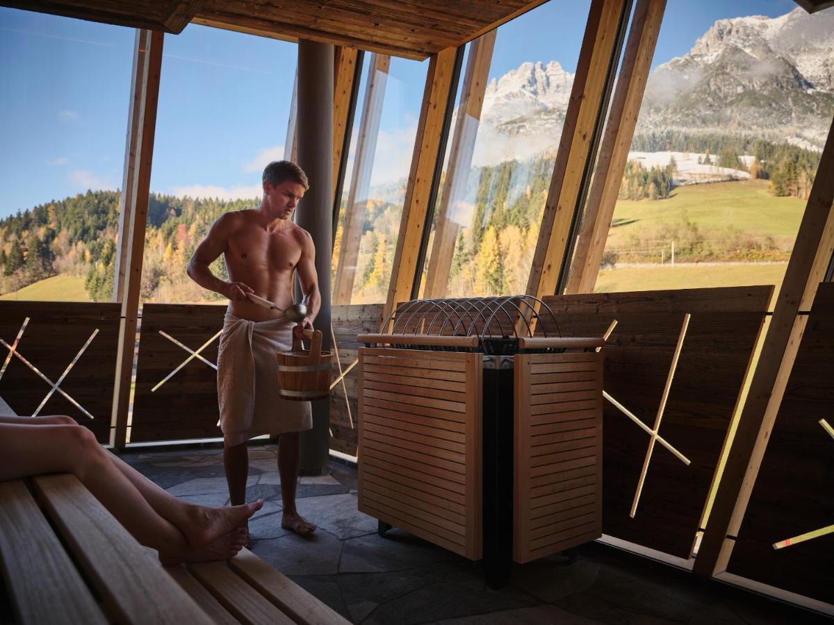 Hotel Salzburger Hof Leogang Exteriör bild