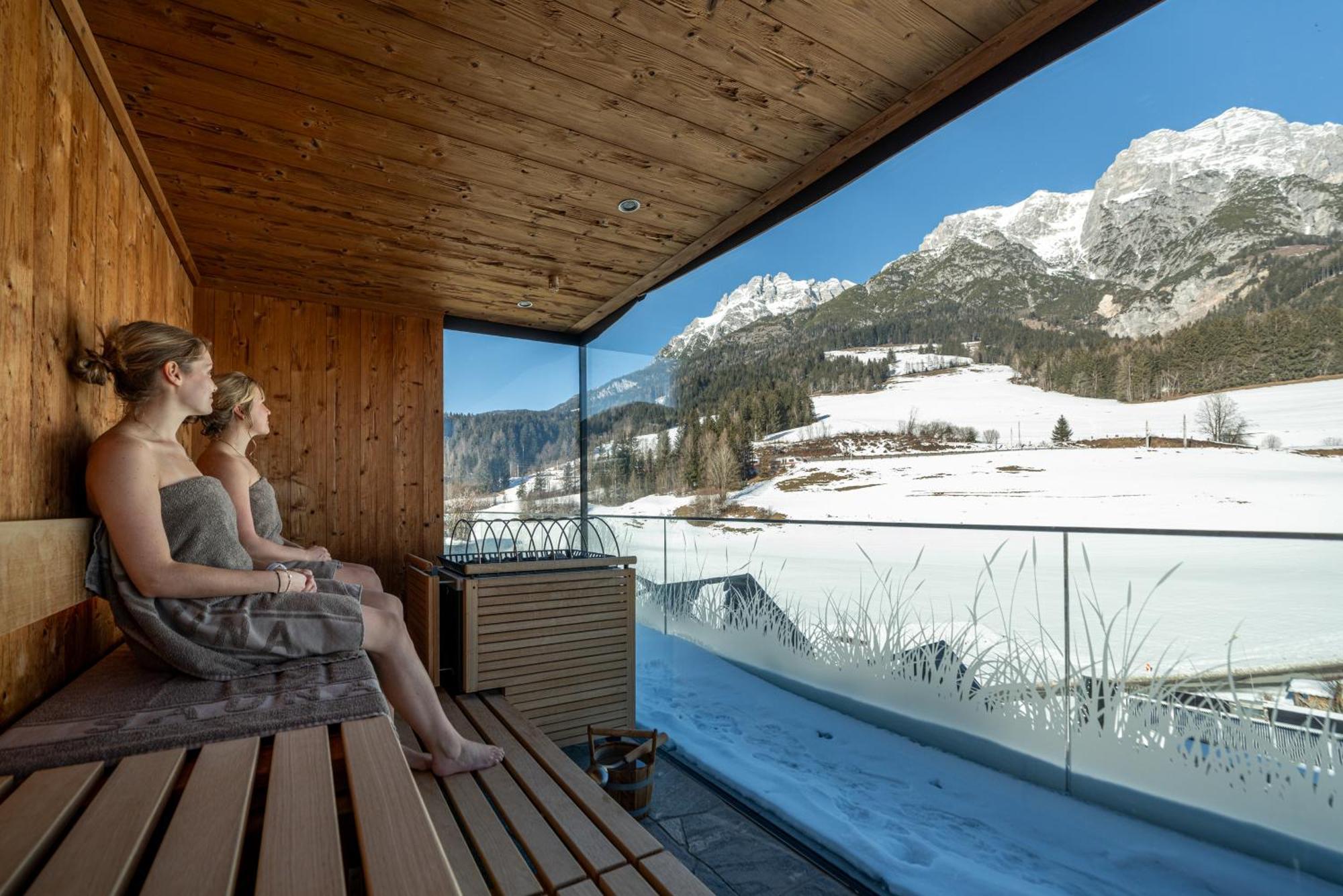 Hotel Salzburger Hof Leogang Exteriör bild